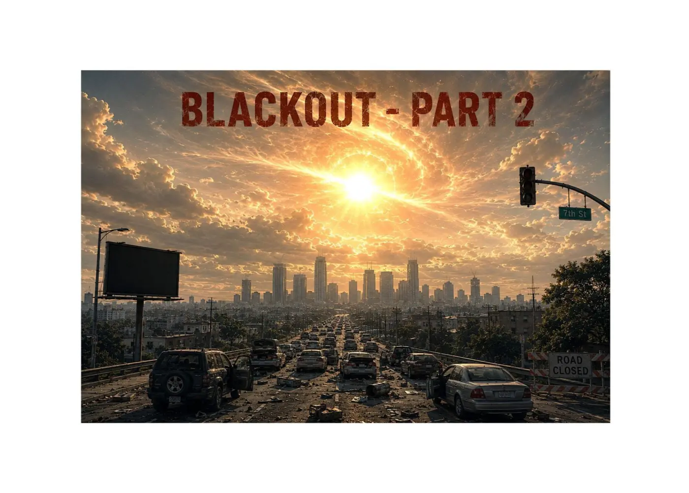 De la ziua a treia la luna a șasea (Blackout, II)